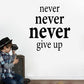 Motivational Quote Decal
