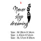 Motivational Quote Decal