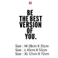 Motivational Quote Decal