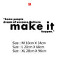 Motivational Quote Decal