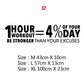 Motivational Quote Decal