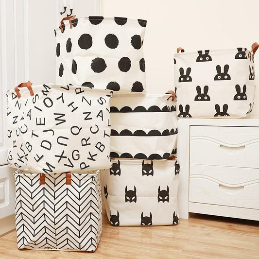 Chic & Playful Laundry Bag
