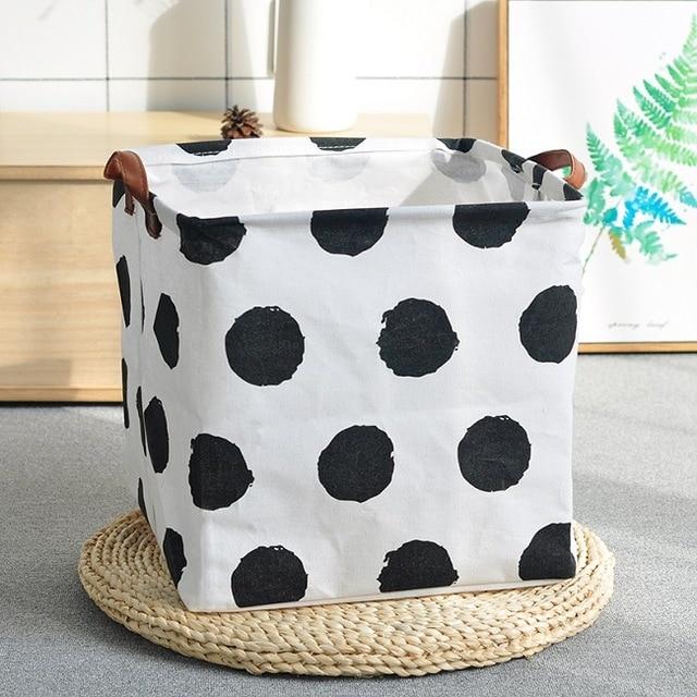 Chic & Playful Laundry Bag