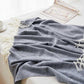 Herringbone Knitted Blanket