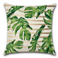 Tropical Leaf Cushion Cover