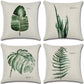 Handmade Leaf Cushion Cover