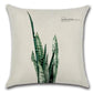 Handmade Leaf Cushion Cover