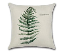 Load image into Gallery viewer, Handmade Leaf Cushion Cover
