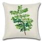 Handmade Leaf Cushion Cover