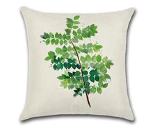 Load image into Gallery viewer, Handmade Leaf Cushion Cover
