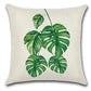 Handmade Leaf Cushion Cover