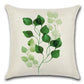 Handmade Leaf Cushion Cover