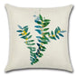 Handmade Leaf Cushion Cover